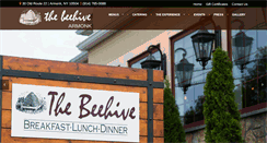Desktop Screenshot of beehive-restaurant.com